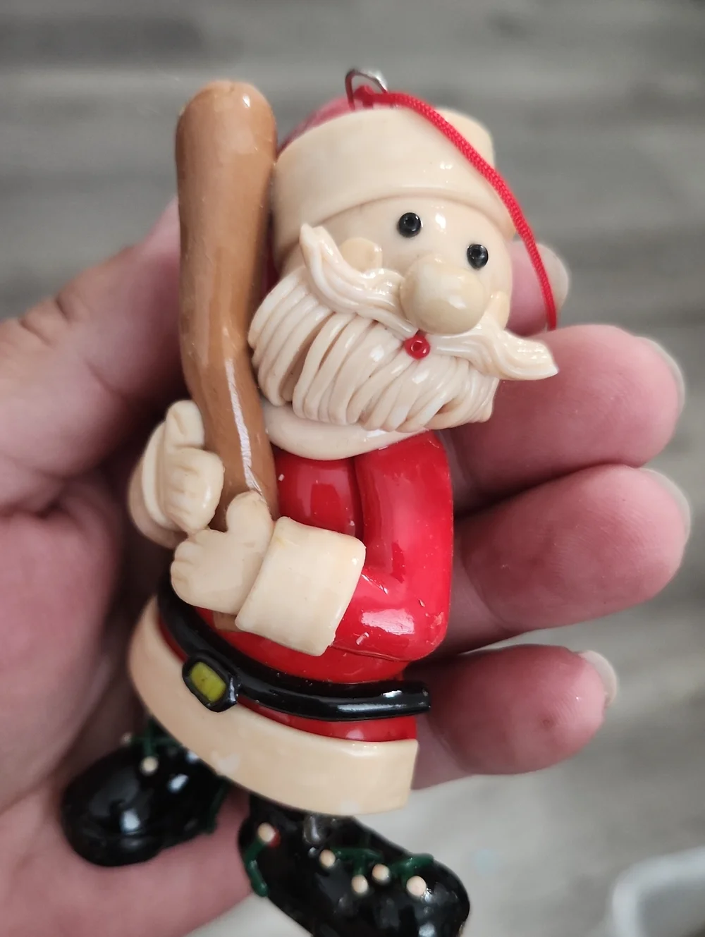 Christmas Santa Sports Ornaments